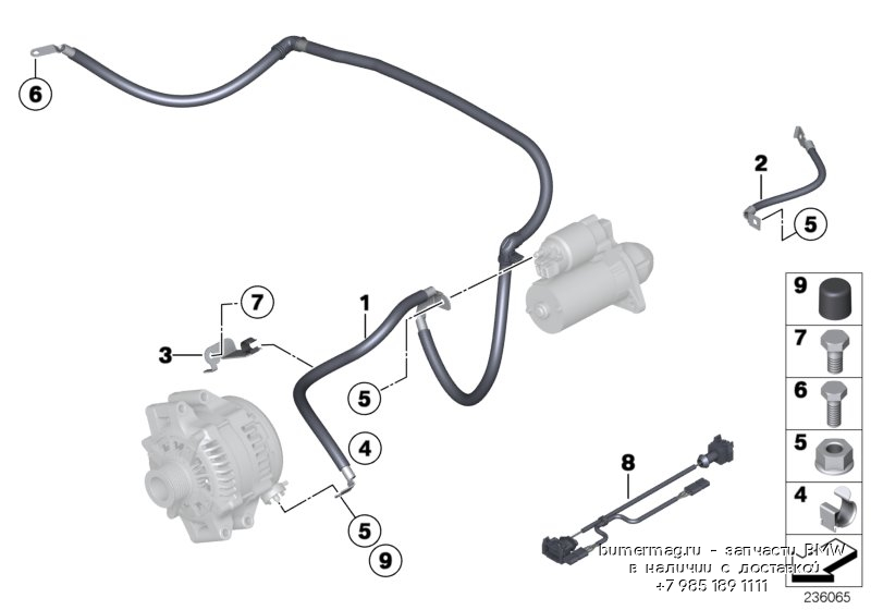 Плюсовой провод на стартер откуда куда идет бмв е46 m47d20