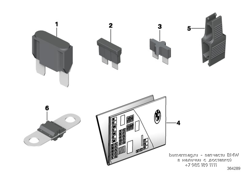 Схема предохранителей bmw g01