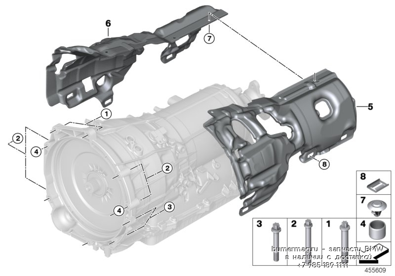 Пинки коробки bmw g30